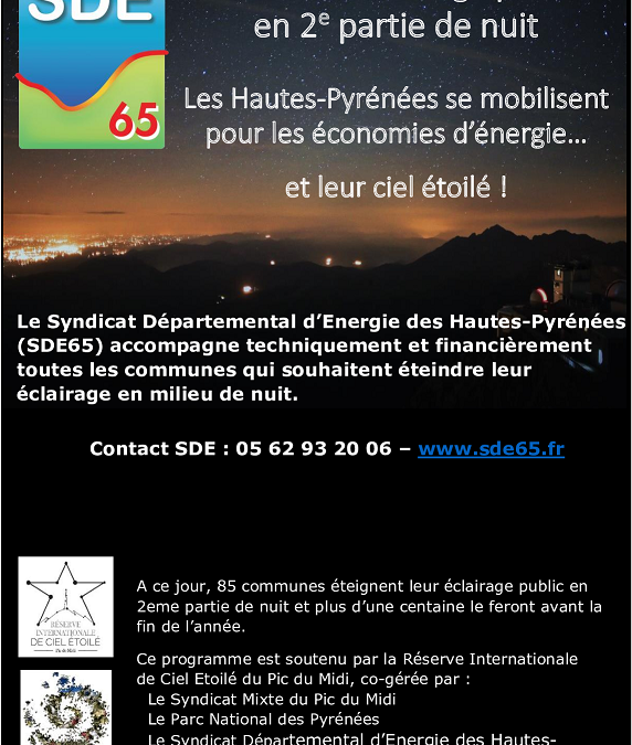 EXTINCTION DE L’ECLAIRAGE PUBLIC