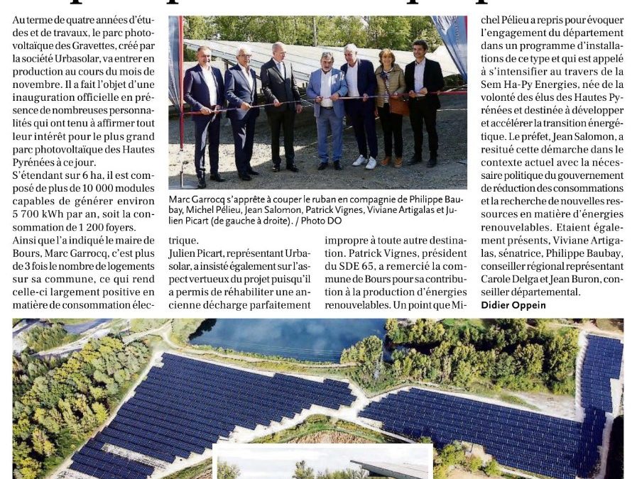 DANS LA PRESSE