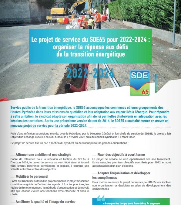PROJET DE SERVICE