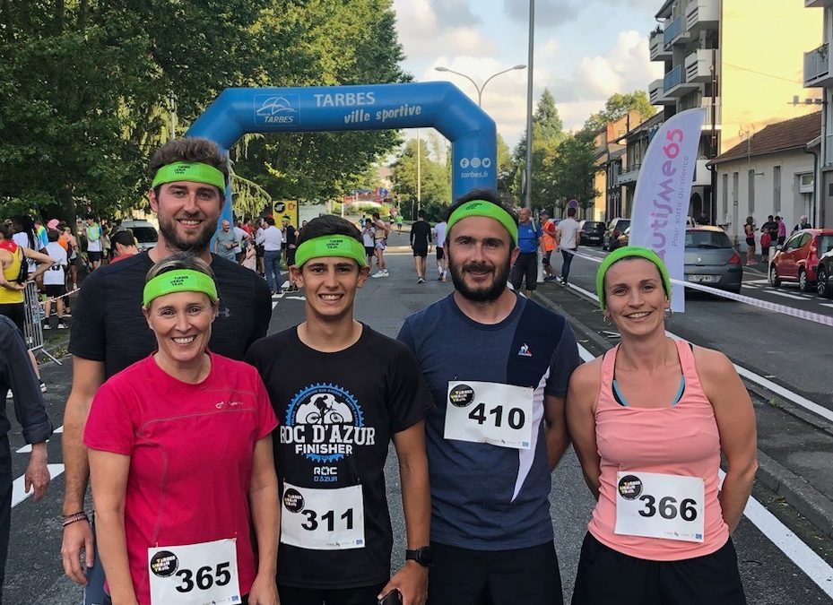 COHESION D’EQUIPE LORS DE L’URBAN TRAIL DE TARBES