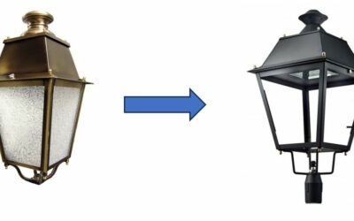 Le SDE65 lance un 3ème programme TETE en LED relatif à la rénovation des luminaires de style