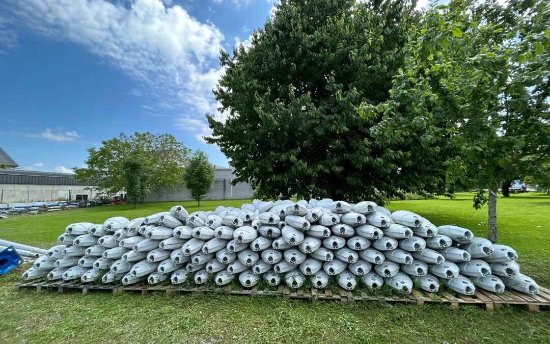 Faire du neuf avec du vieux : le SDE65 lance l’opération RECYC’LED