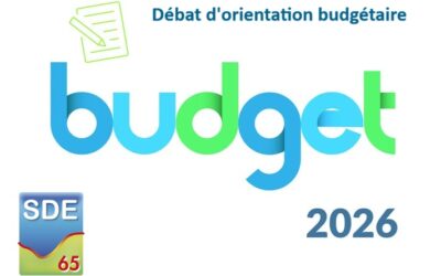Orientations budgétaires 2026 – le SDE65 maintien ses investissements dans un contexte pourtant difficile