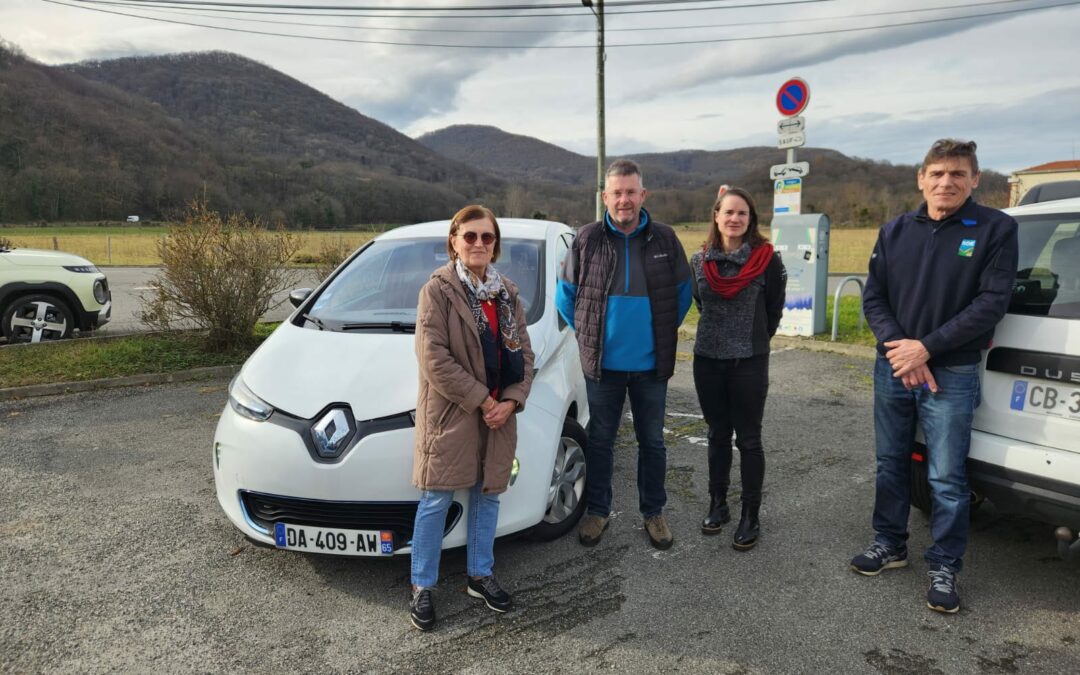 Le premier véhicule électrique du SDE65 prend un nouveau départ en Barousse