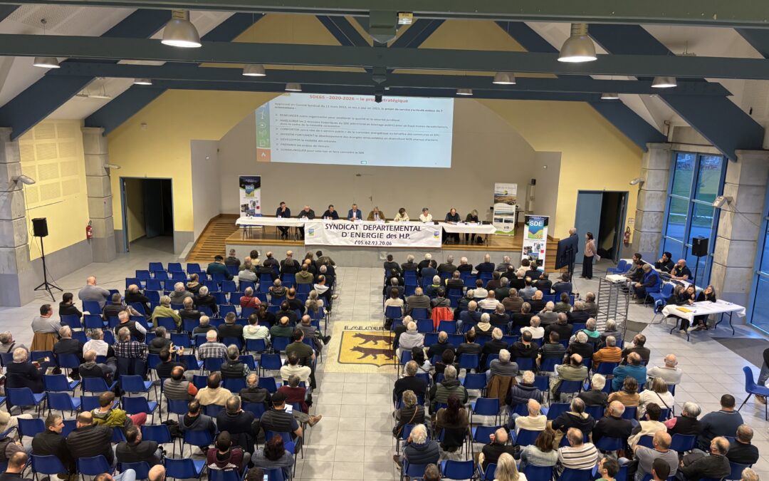 Renouvellement de la gouvernance du SDE65 : le 24 avril 2026