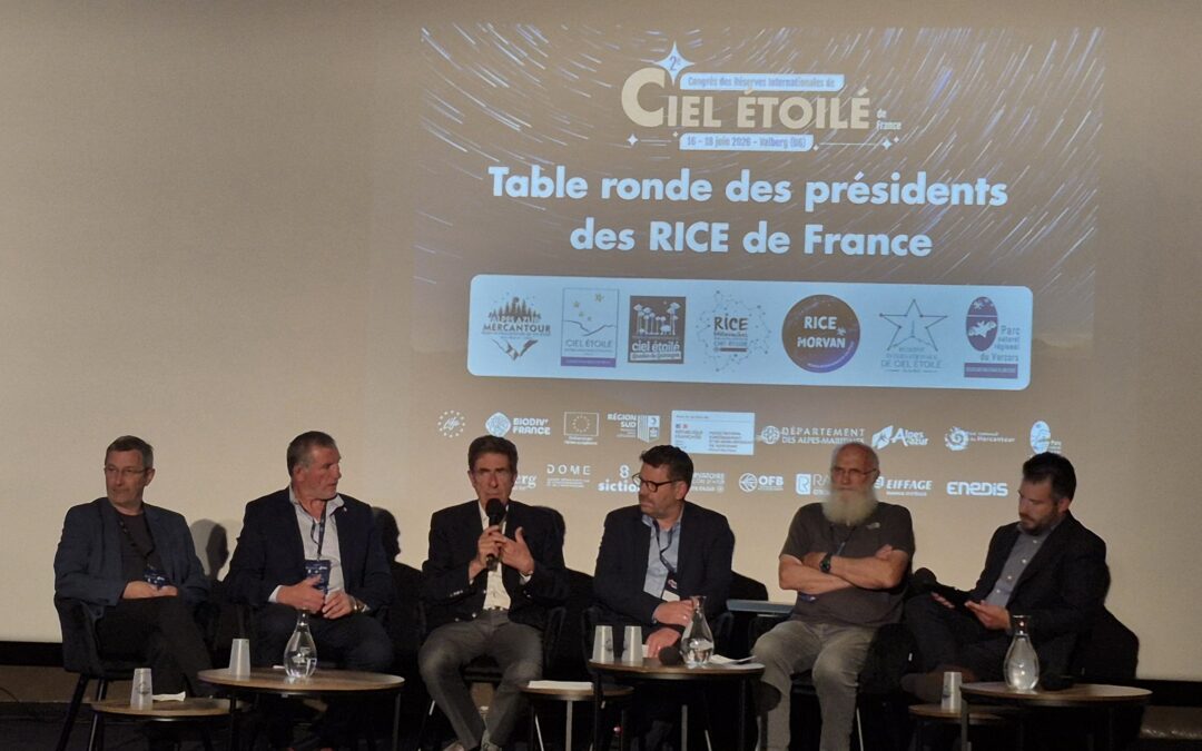 Le SDE65 présent au 2ème Congrès national des Réserves Internationales de Ciel Étoilé à Valberg